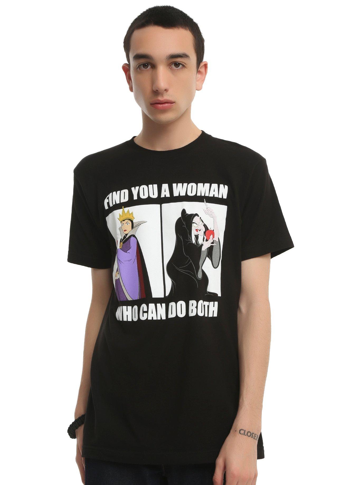 Disney Snow White Evil Queen Find You A Woman T-Shirt, , alternate