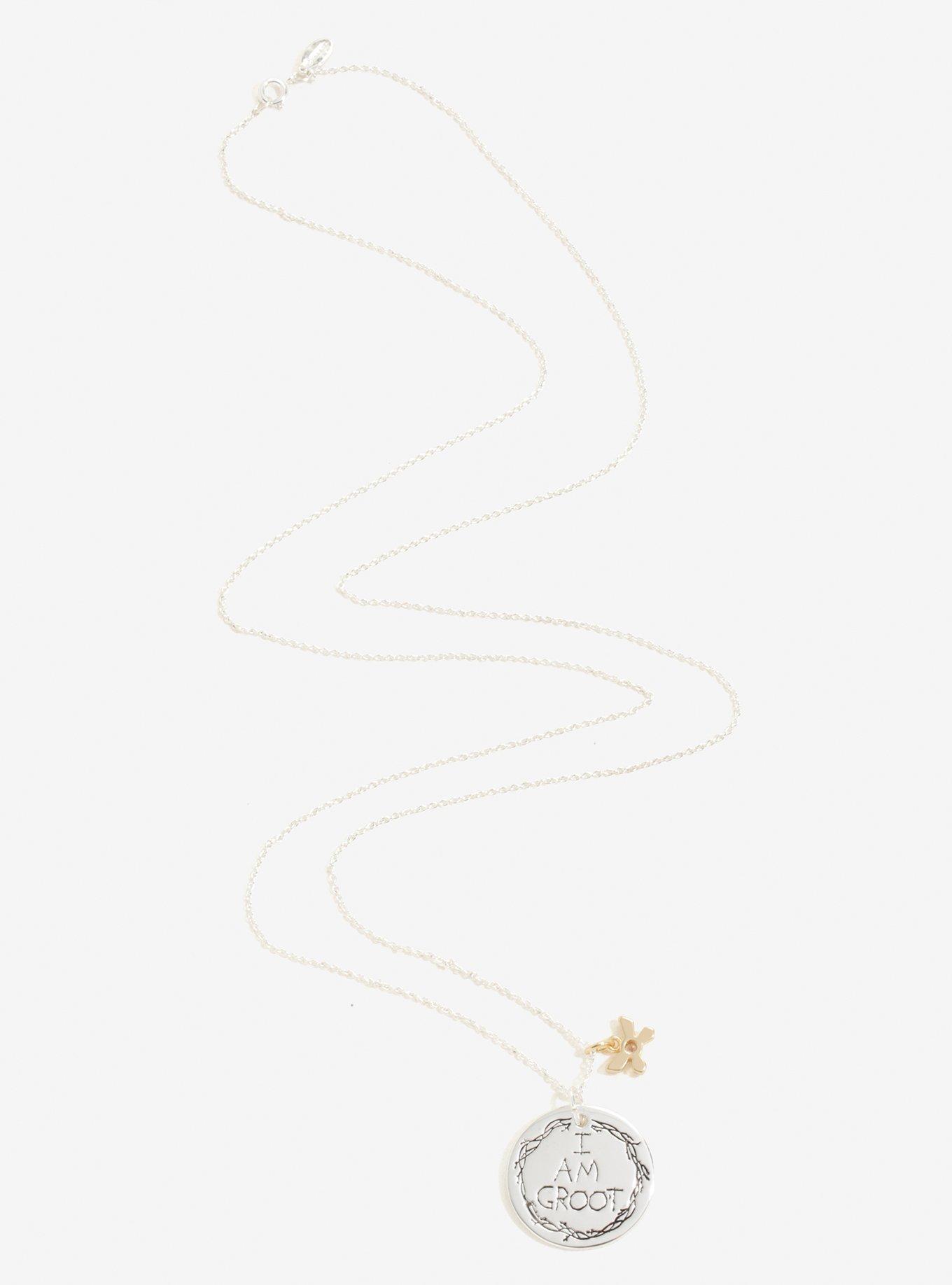 Marvel Guardians Of The Galaxy I Am Groot Coin Necklace, , alternate