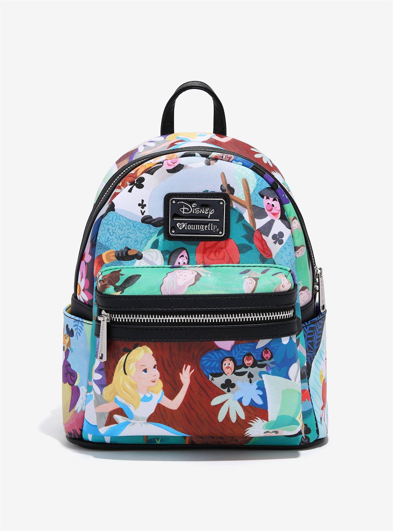 Loungefly Disney Alice In Wonderland Mary Blair Mini Backpack - BoxLunch Exclusive, , alternate
