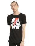Star Wars Lightening Bolt Stormtrooper Helmet T-Shirt, , alternate