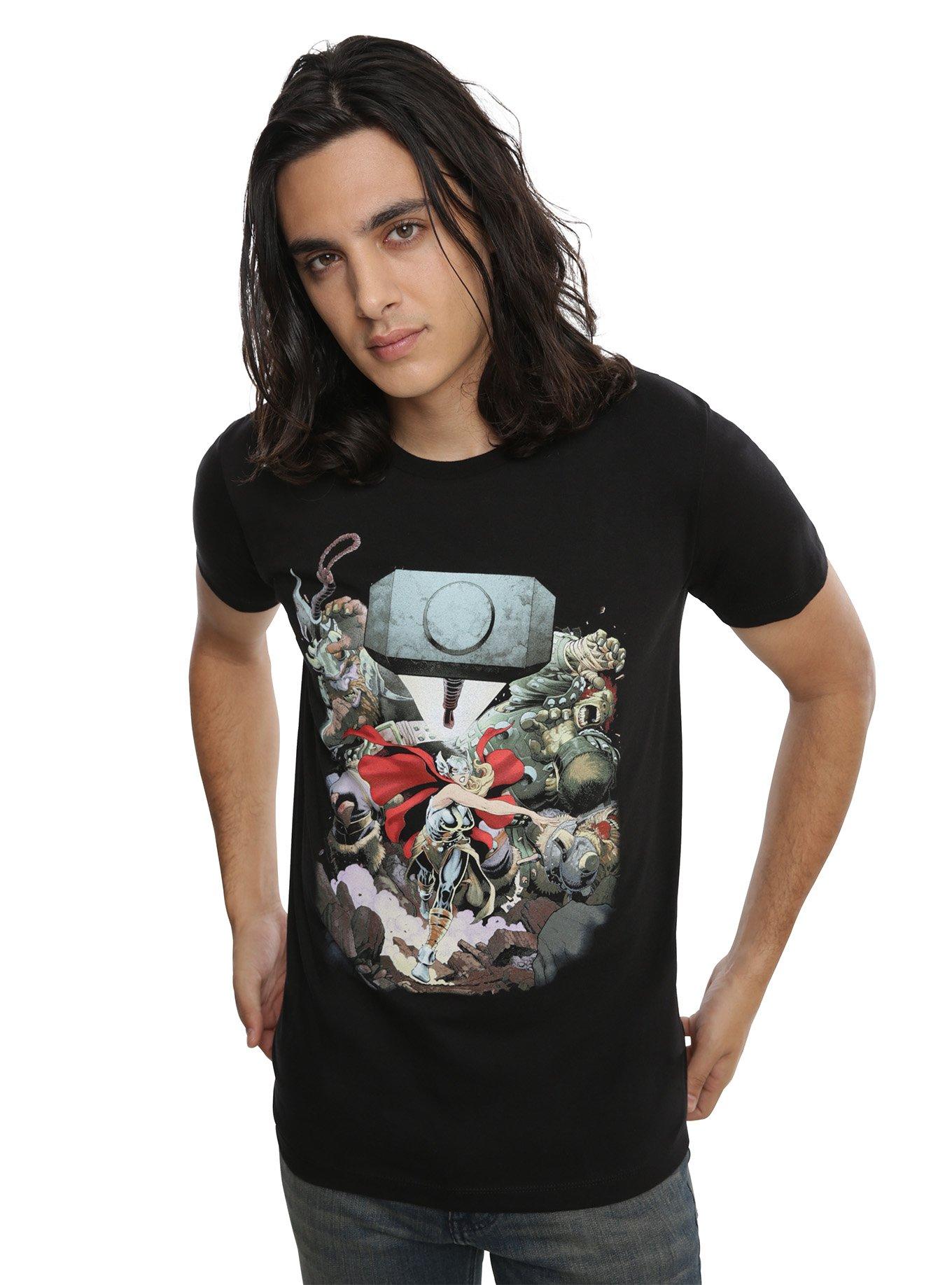 Thor Art Adams Cover T-Shirt, , alternate