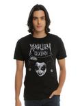 DC Comics Harley Quinn Black Metal T-Shirt, , alternate