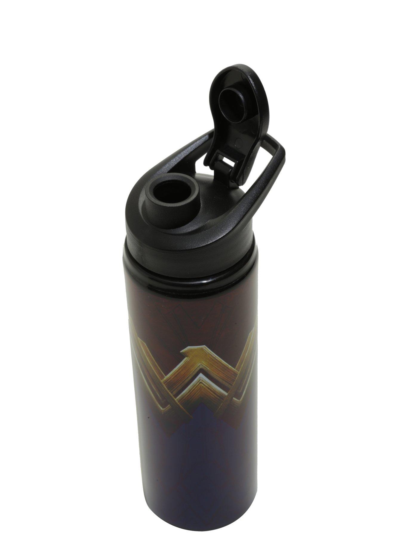 DC Comics Wonder Woman Logo Stainless Steel Water Bottle, , alternate