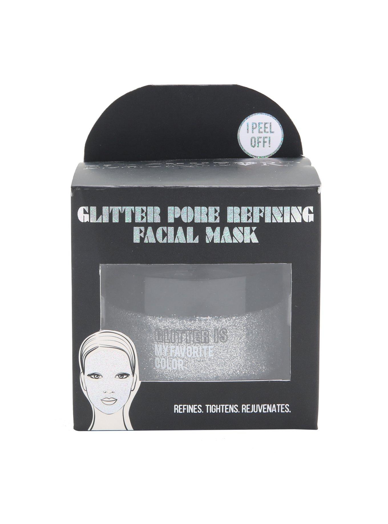 Blackheart Glitter Pore Refining Facial Mask, , alternate