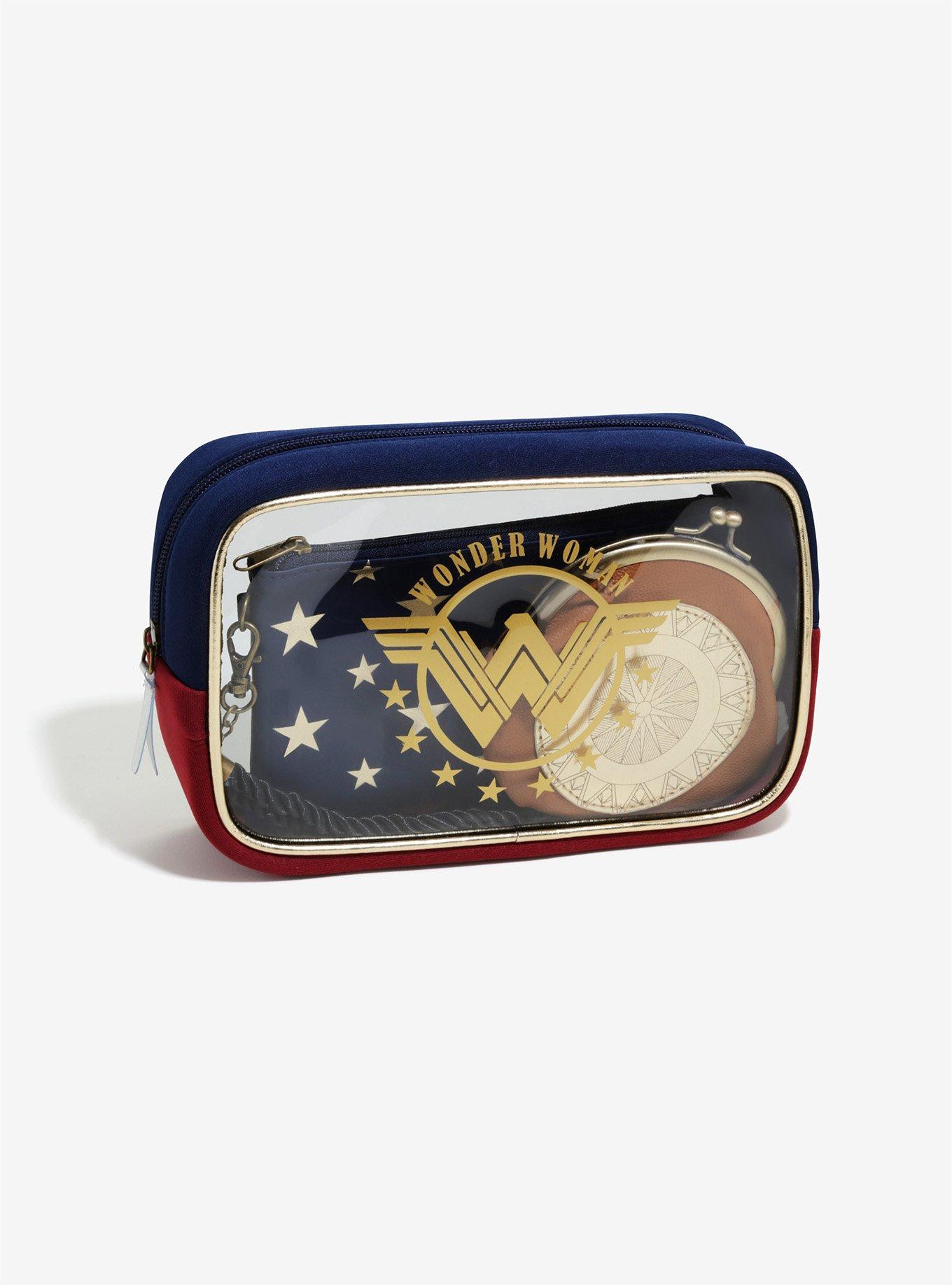 DC Comics Wonder Woman Makeup Bag Set, , alternate