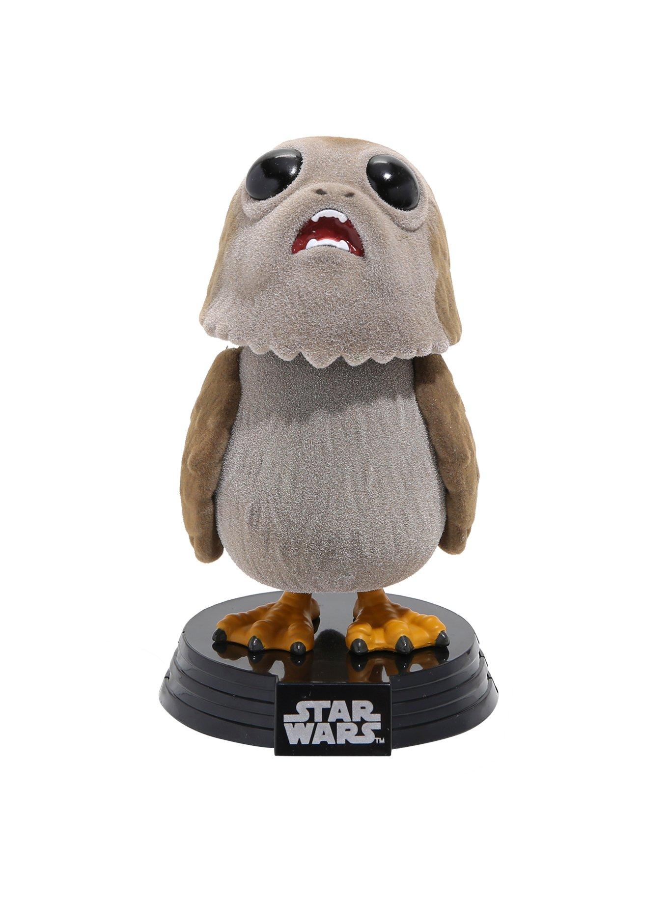 Funko Pop! Star Wars: The Last Jedi Porg (Flocked) Vinyl Bobble-Head Hot Topic Exclusive, , alternate