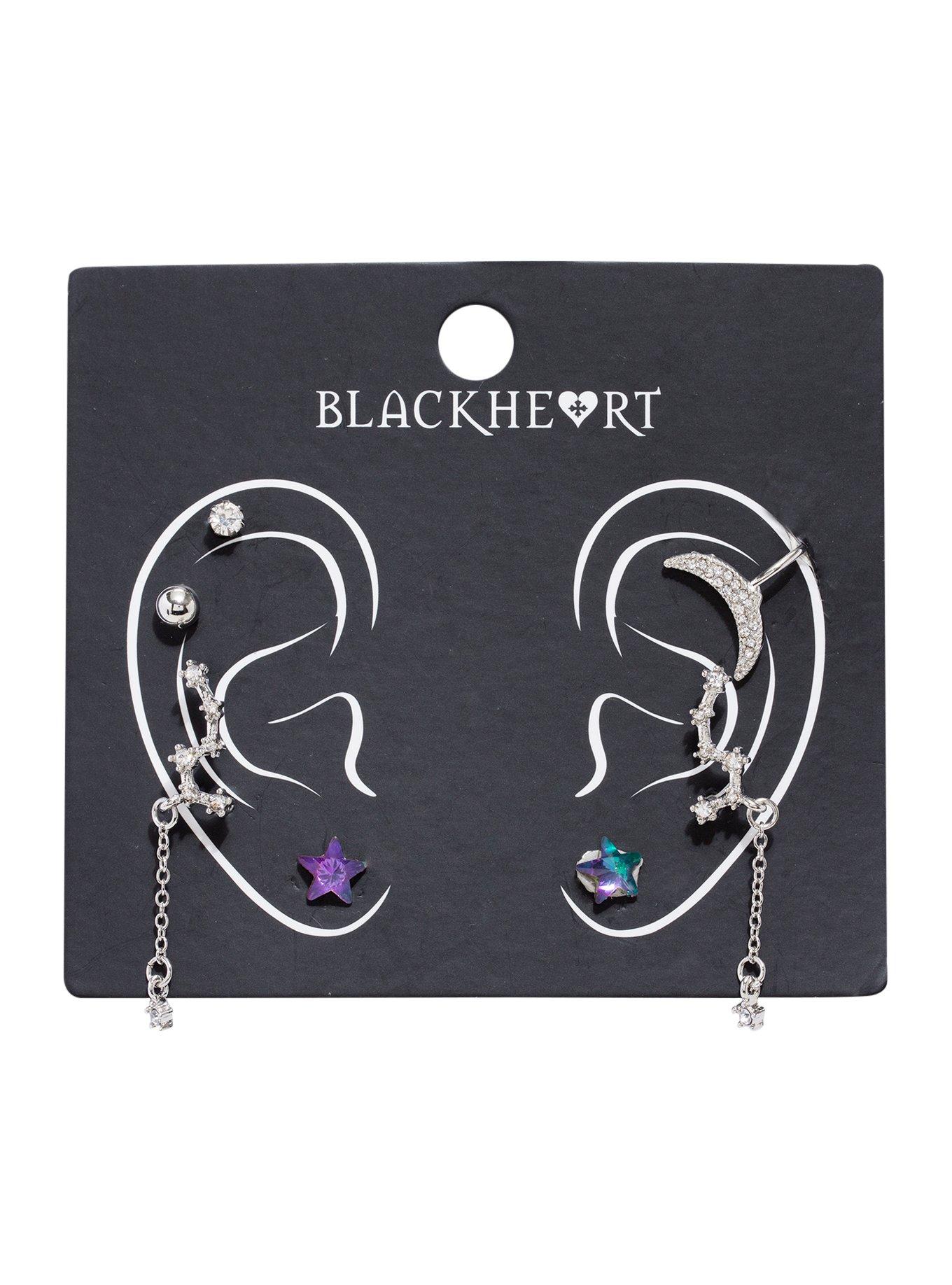 Blackheart Celestial Earring Set, , alternate