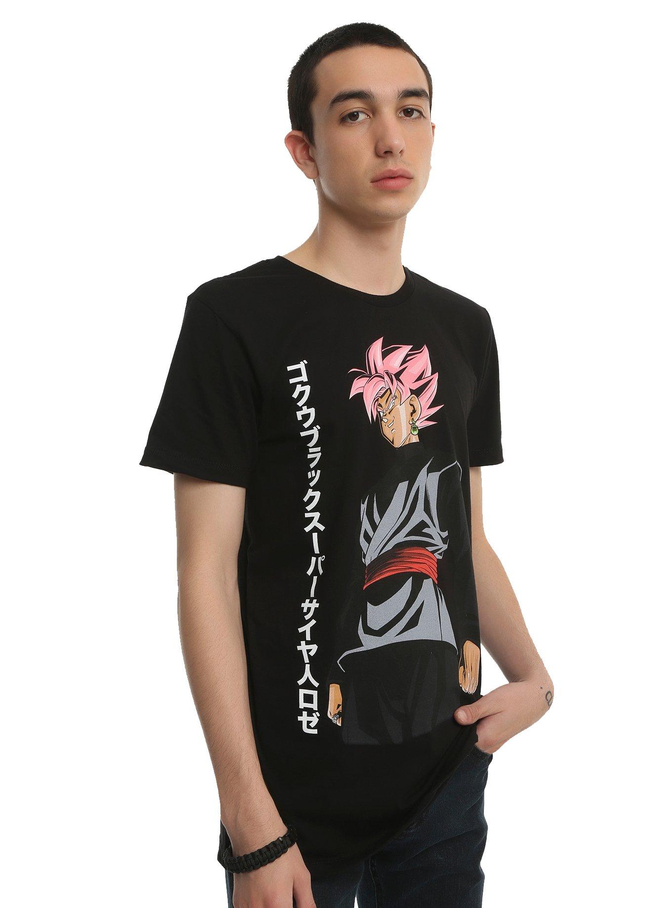 Dragon Ball Super Super Saiyan Rosé Goku T-Shirt, BLACK, alternate