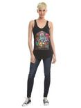 Disney Beauty And The Beast Stained Glass Girls Tank Top, , alternate