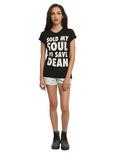 Supernatural Sold My Soul To Save Dean Girls T-Shirt, , alternate