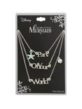 Disney The Little Mermaid Part Of Your World Layered Nameplate Necklace, , alternate