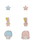 Sanrio Little Twin Stars Earring Set, , alternate