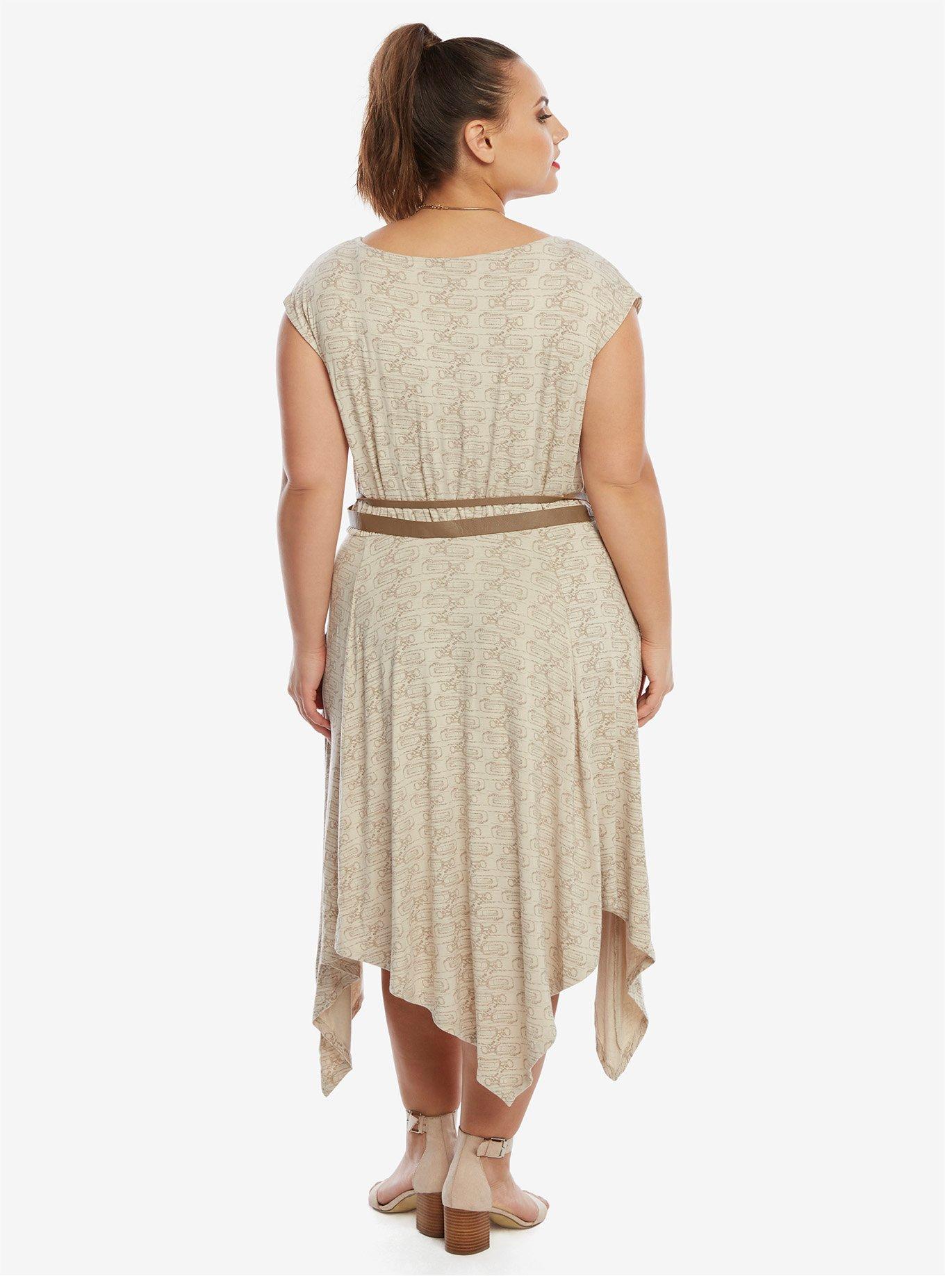 Star Wars Rey Speeder Dress Plus Size, , alternate