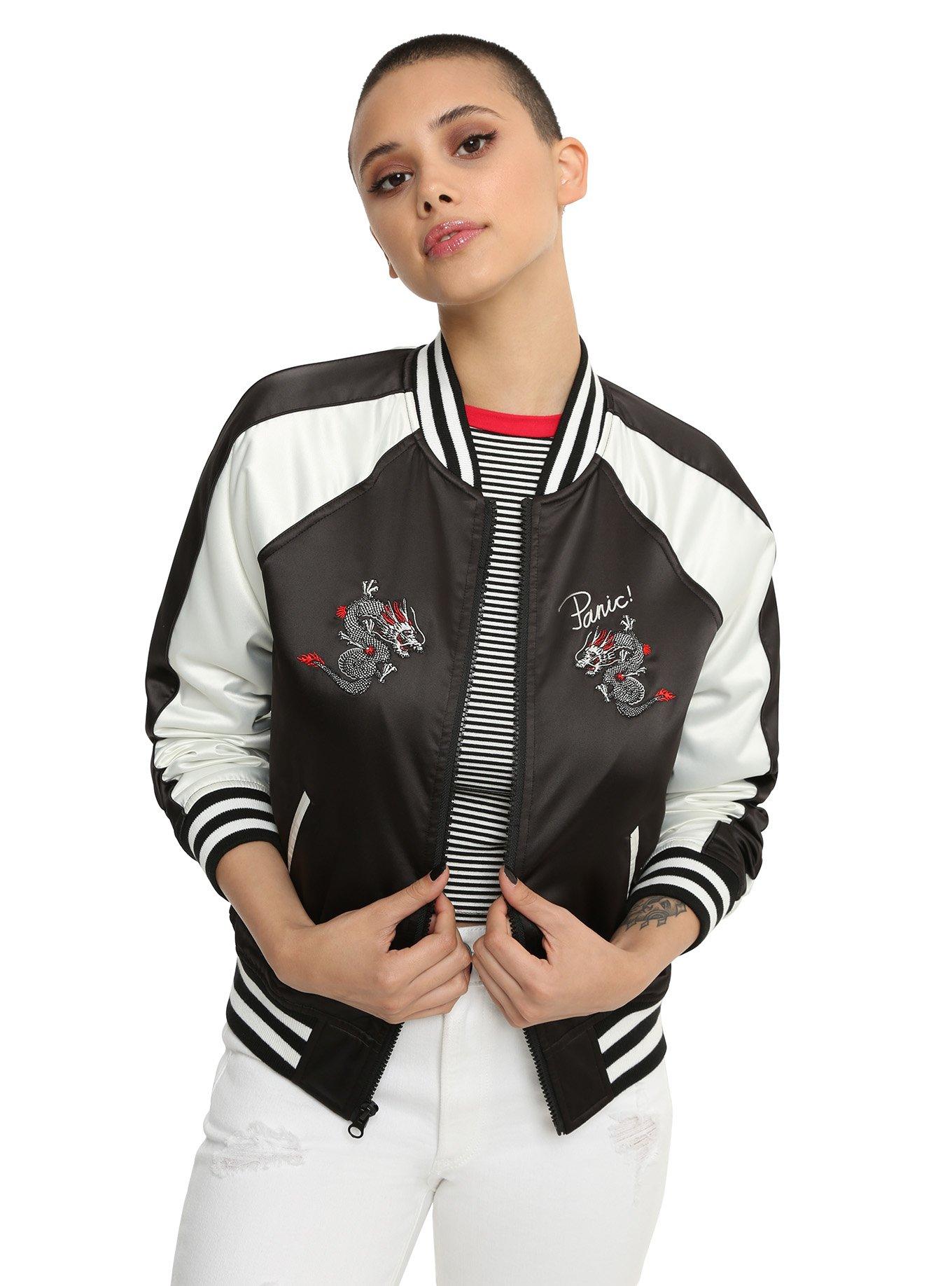 Panic! At The Disco Tiger Girls Satin Souvenir Jacket, , alternate