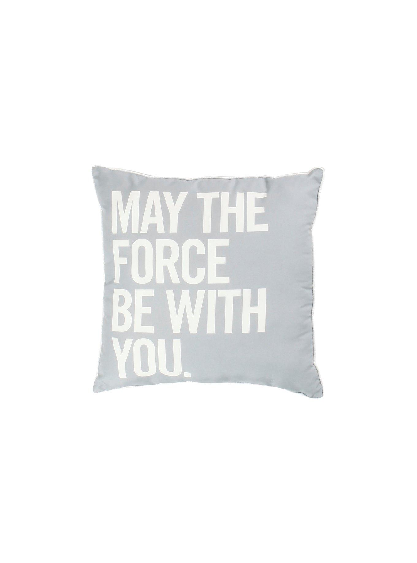 Star Wars May The Force Be With You Decorative Pillow