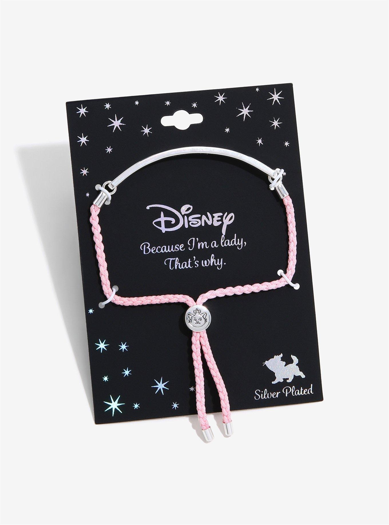 Disney The Aristocats I'm A Lady Cord Bracelet, , alternate