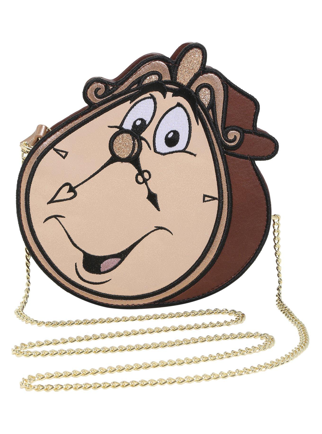 Danielle Nicole Disney Beauty And The Beast Cogsworth Crossbody Bag, , alternate