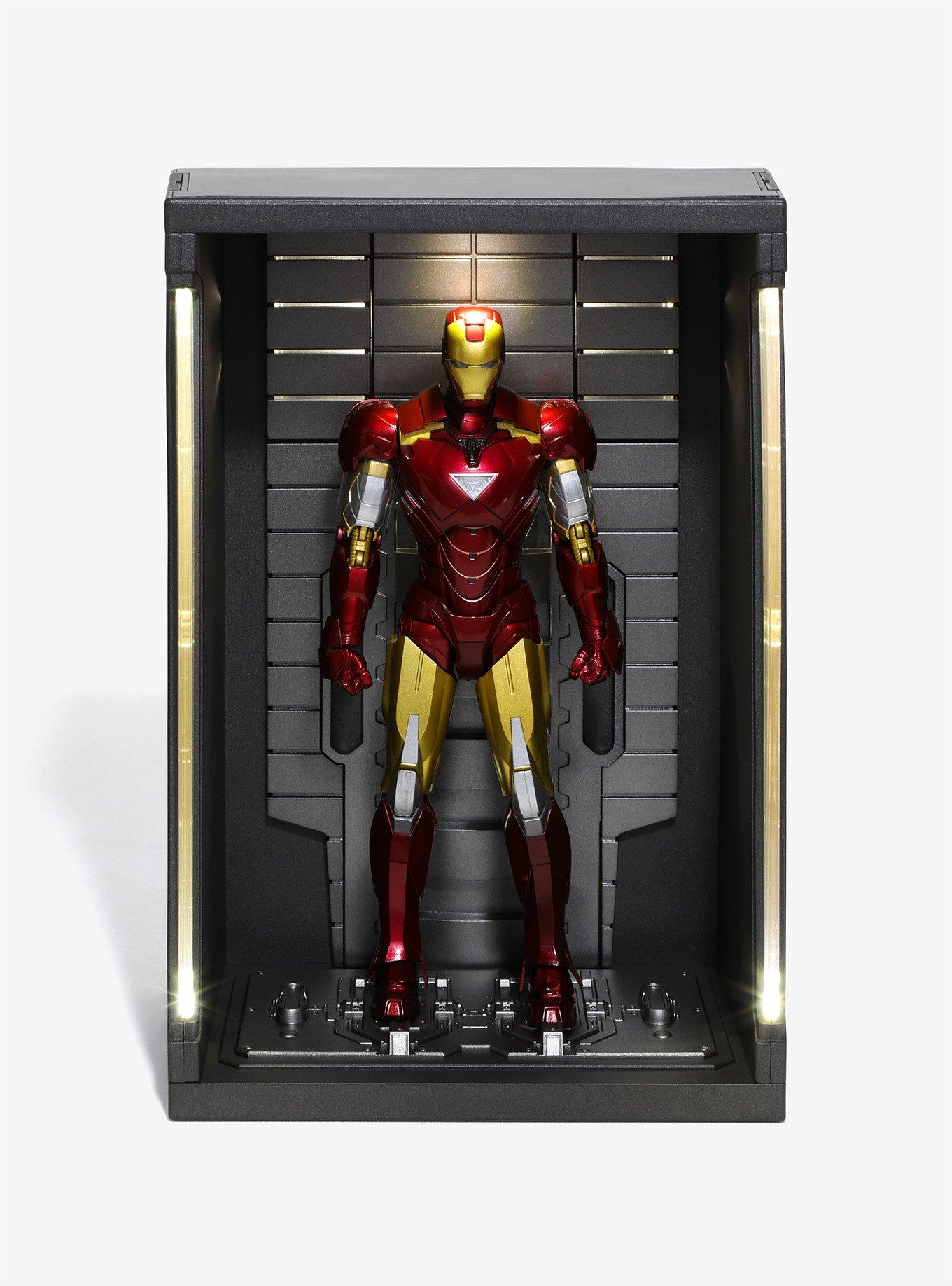 Bandai S.H. Figuarts Marvel Iron Man Mark VI And Hall Of Armor Figure Set, , alternate