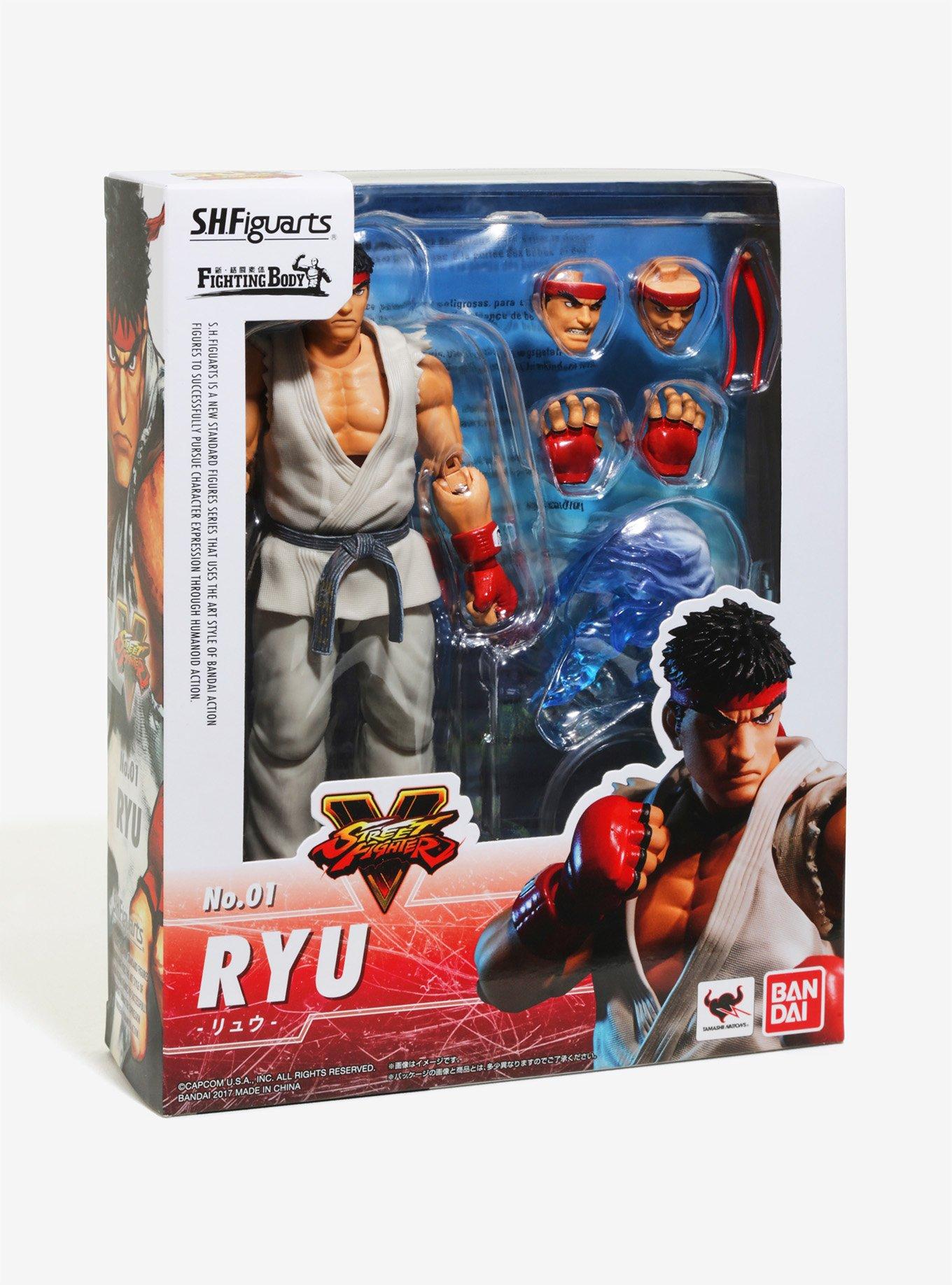 Bandai Tamashii Nations S.H. Figuarts Street Fighter Ryu Figure, , alternate