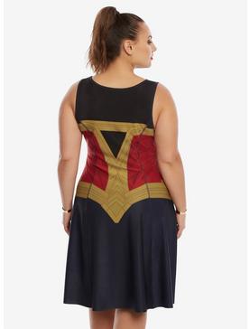 DC Comics Wonder Woman Reversible Dress Plus Size, , hi-res