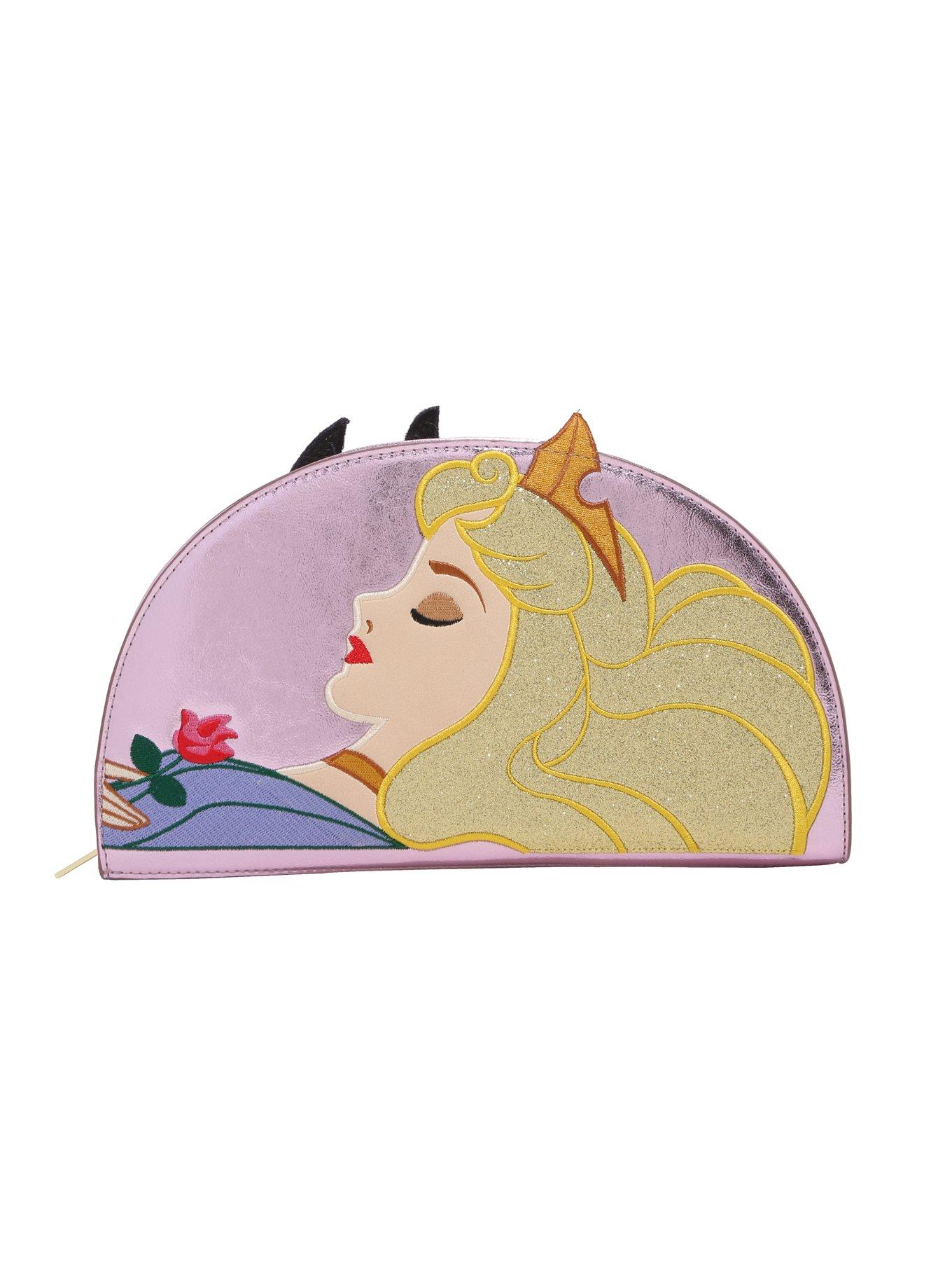 Danielle Nicole Disney Sleeping Beauty Metallic Maleficent Clutch Bag, , alternate