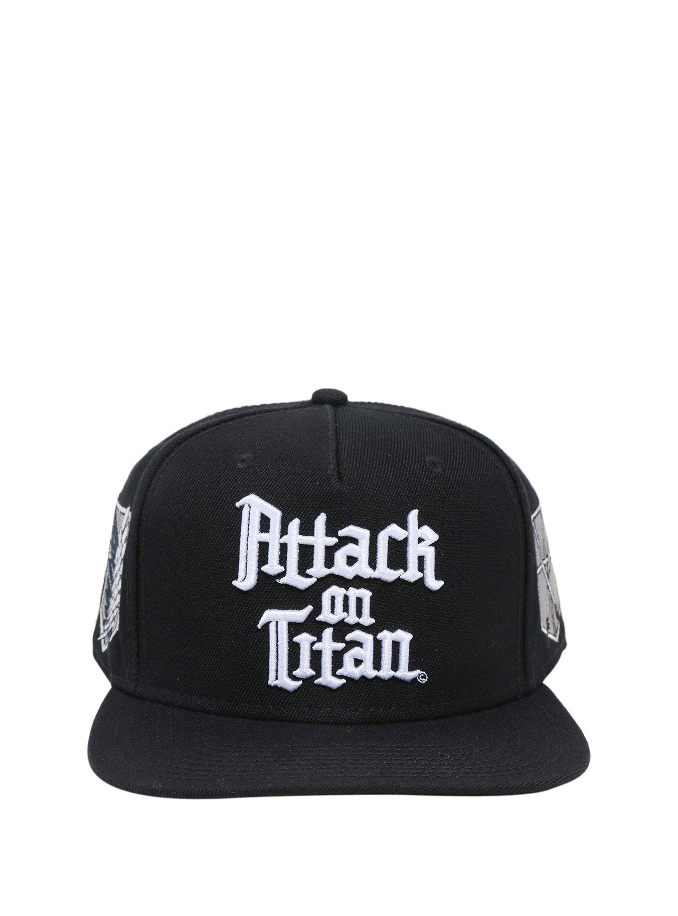 Attack On Titan Military Crest Snapback Hat, , alternate