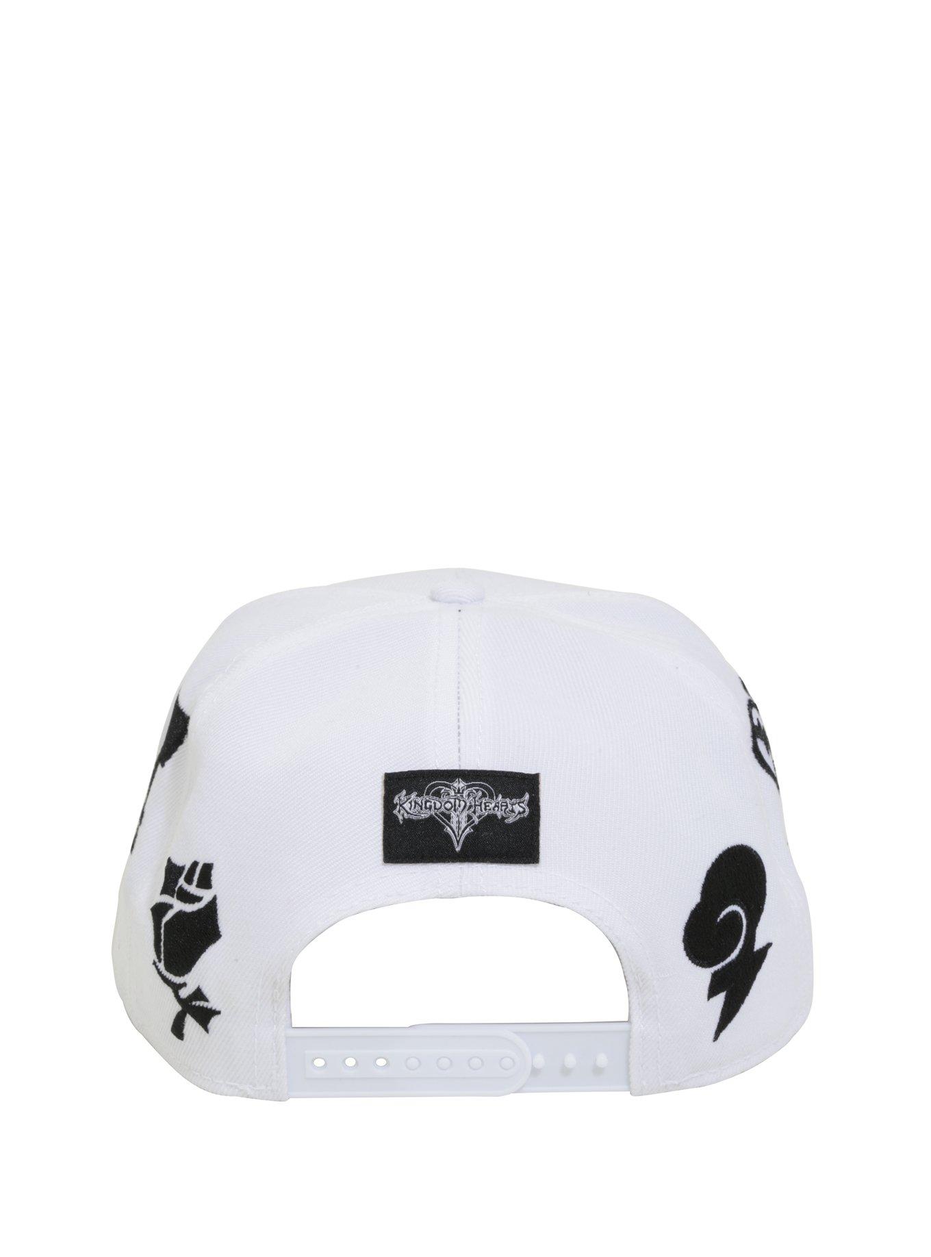 Disney Kingdom Hearts Embroidered Snapback Hat, , alternate