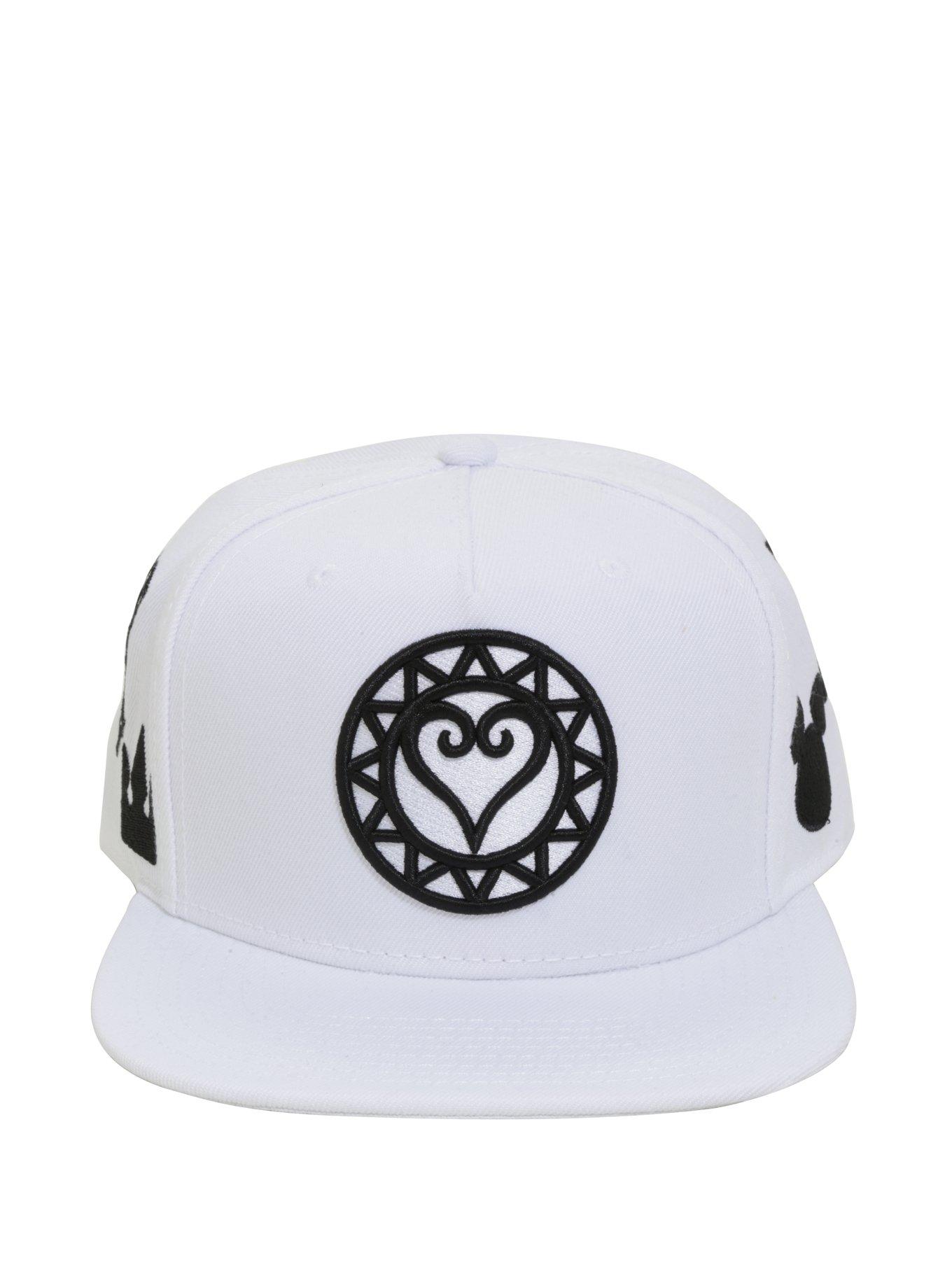 Disney Kingdom Hearts Embroidered Snapback Hat, , alternate