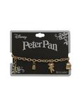 Disney Peter Pan Gold Charm Bracelet, , alternate