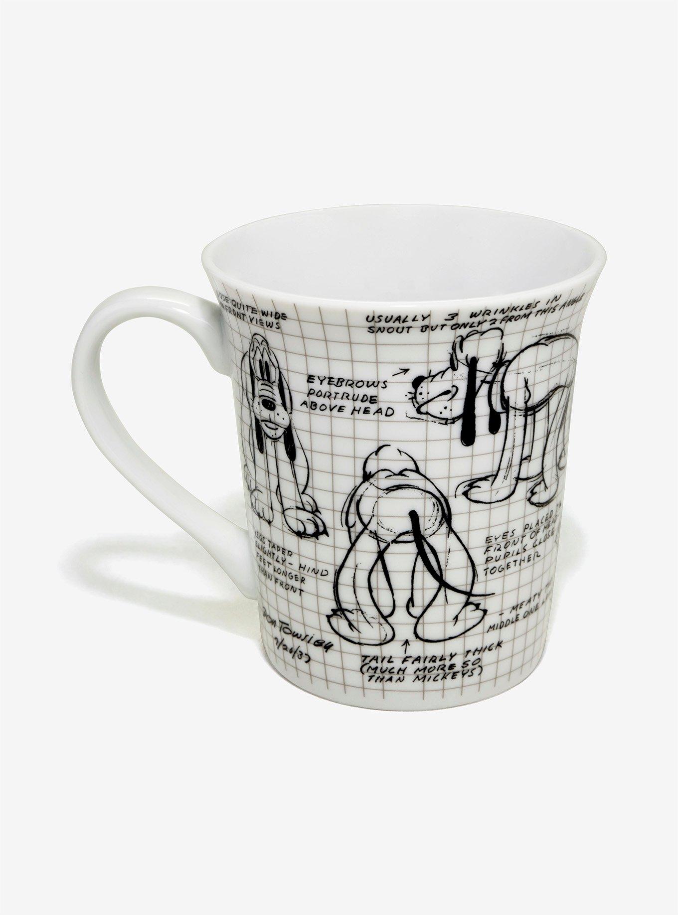Disney Pluto Sketch Mug, , alternate