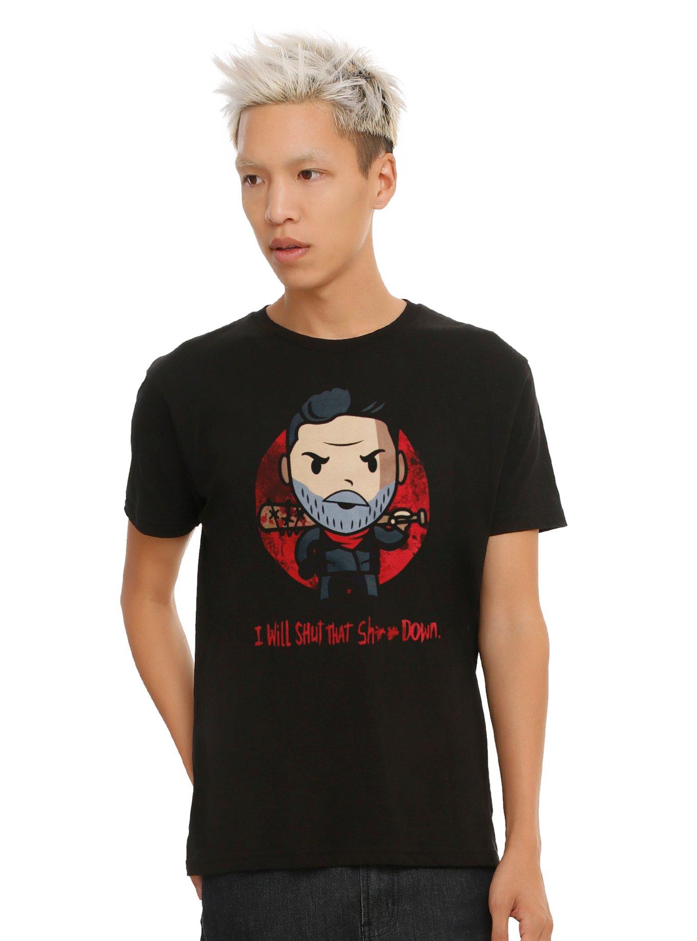 The Walking Dead Chibi Negan T-Shirt, , alternate