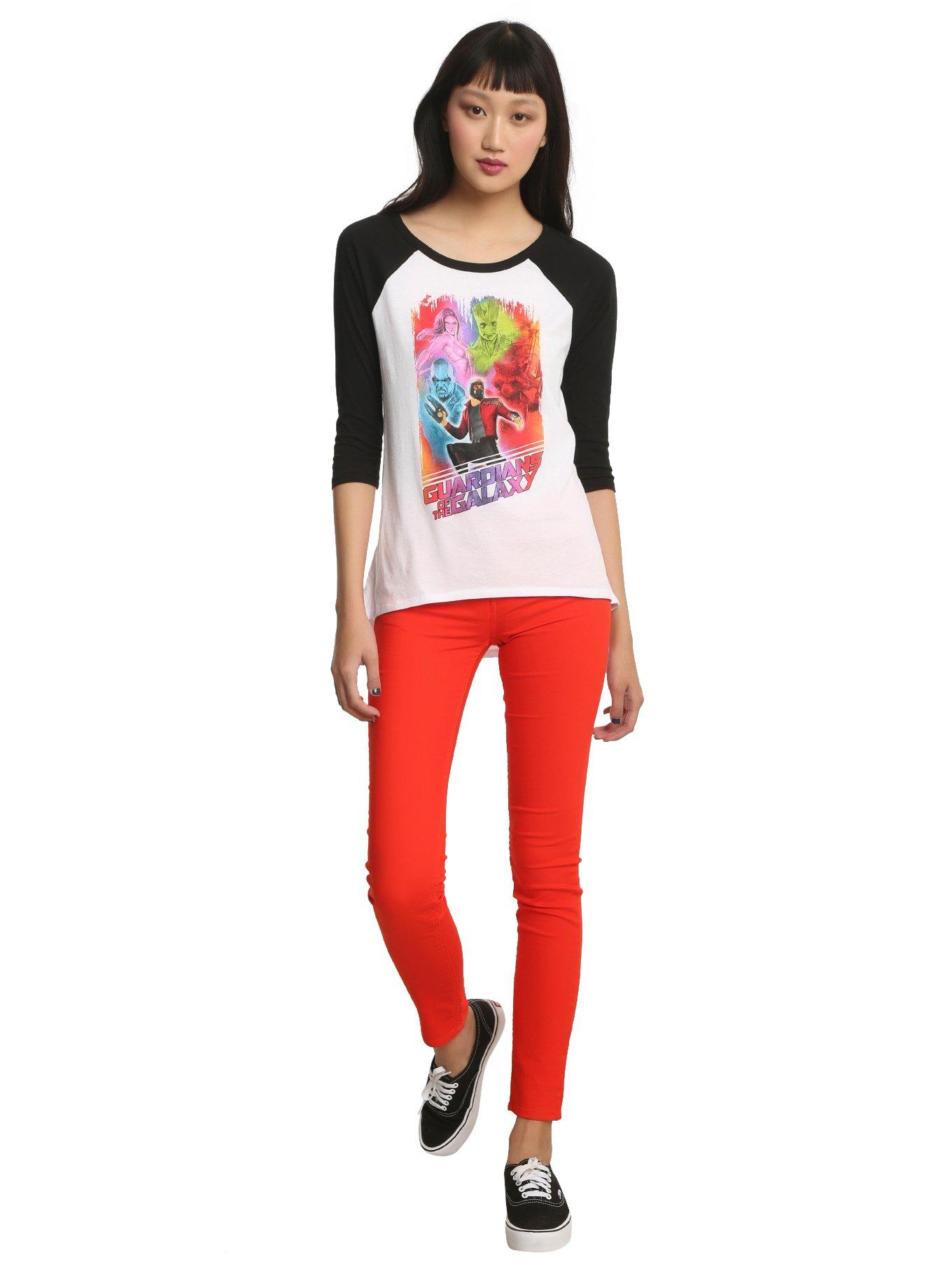Marvel Guardians Of The Galaxy Vol. 2 Collage Girls Raglan, , alternate
