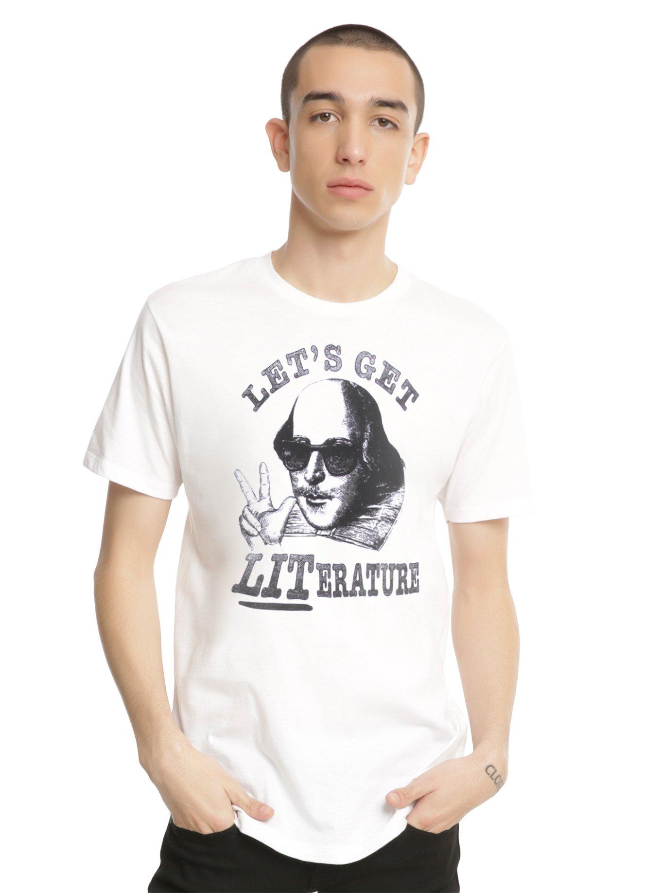 Let's Get Literature T-Shirt, , alternate