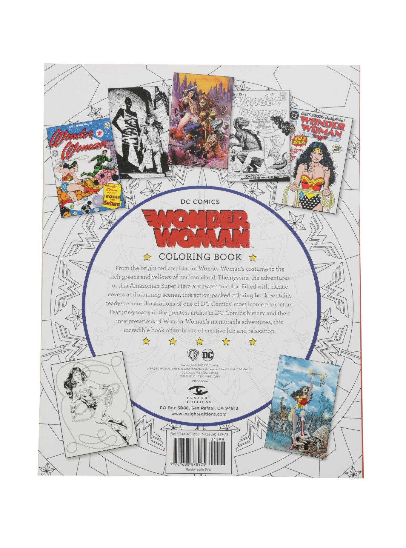 DC Comics Wonder Woman Coloring Book, , alternate