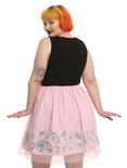 Black & Pink Tulle Party Dress Plus Size, , alternate