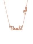 Disney Bambi Nameplate Necklace, , alternate
