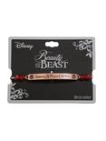 Disney Beauty And The Beast Beauty Is Found Within Nameplate Cord Bracelet, , alternate