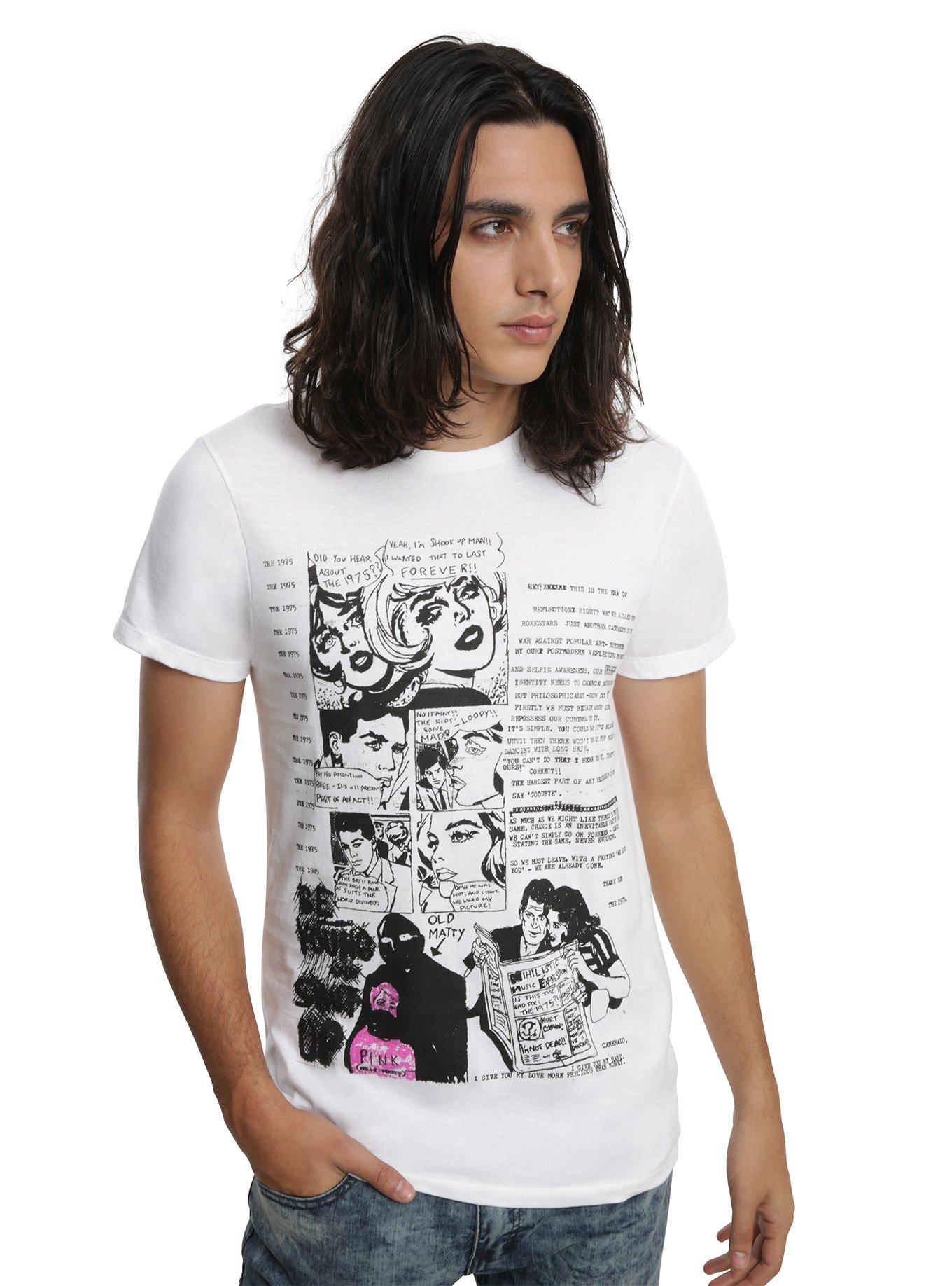 The 1975 Comic Strip T-Shirt, , alternate