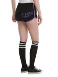 Disney Villains Black & Purple Girls Lounge Shorts, , alternate
