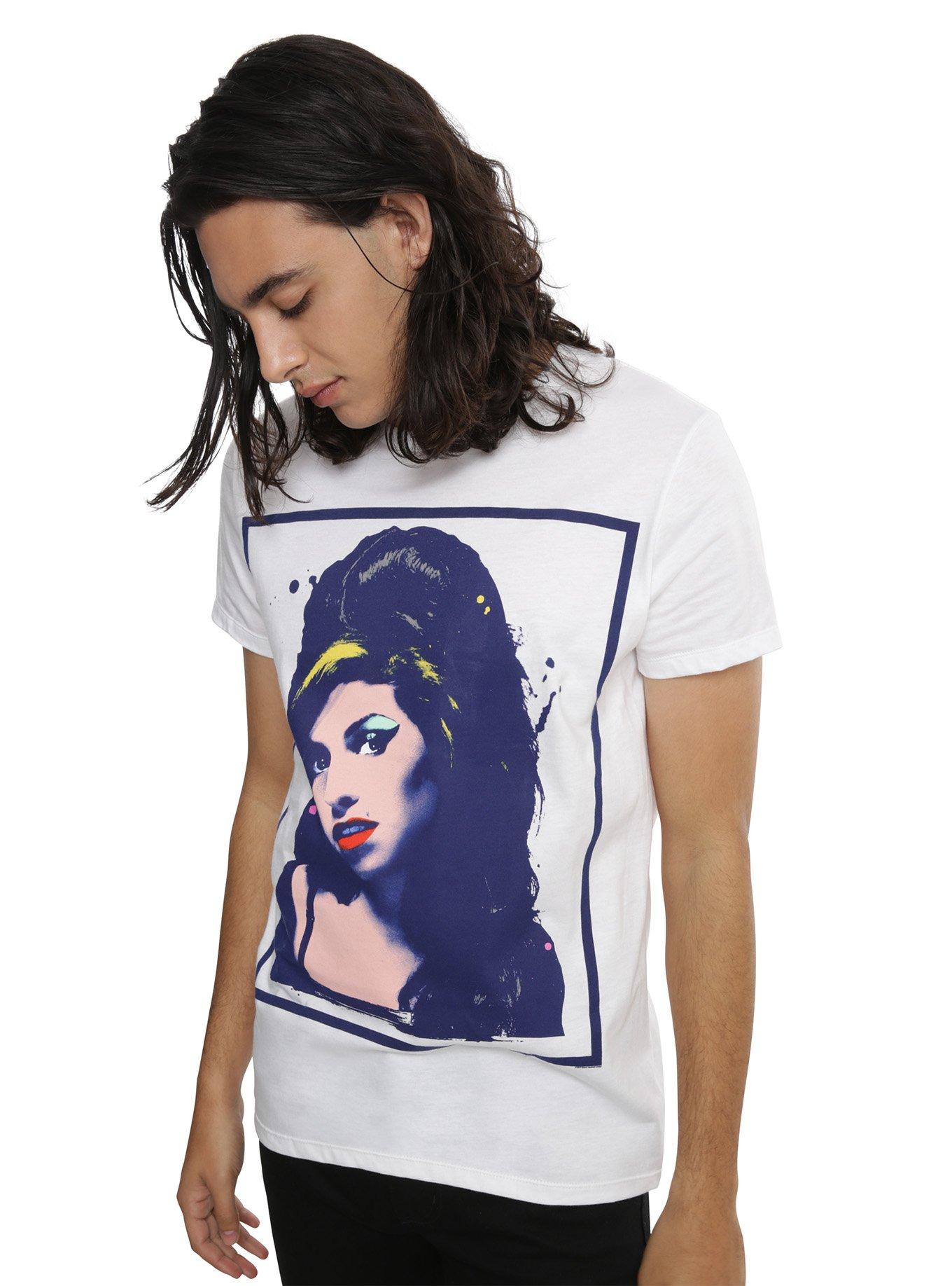 Amy Winehouse Pop Paint T-Shirt, , alternate