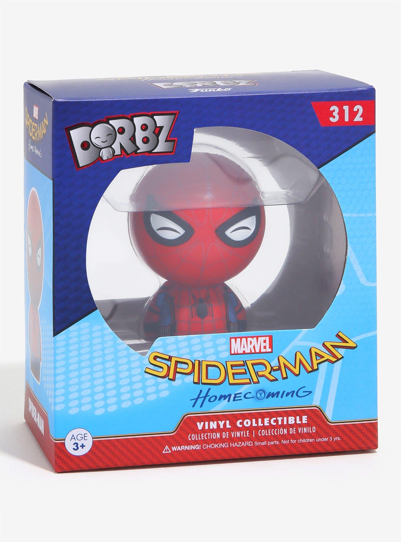 Funko Dorbz Marvel Spider-Man Homecoming Spider-Man Vinyl Figure, , alternate