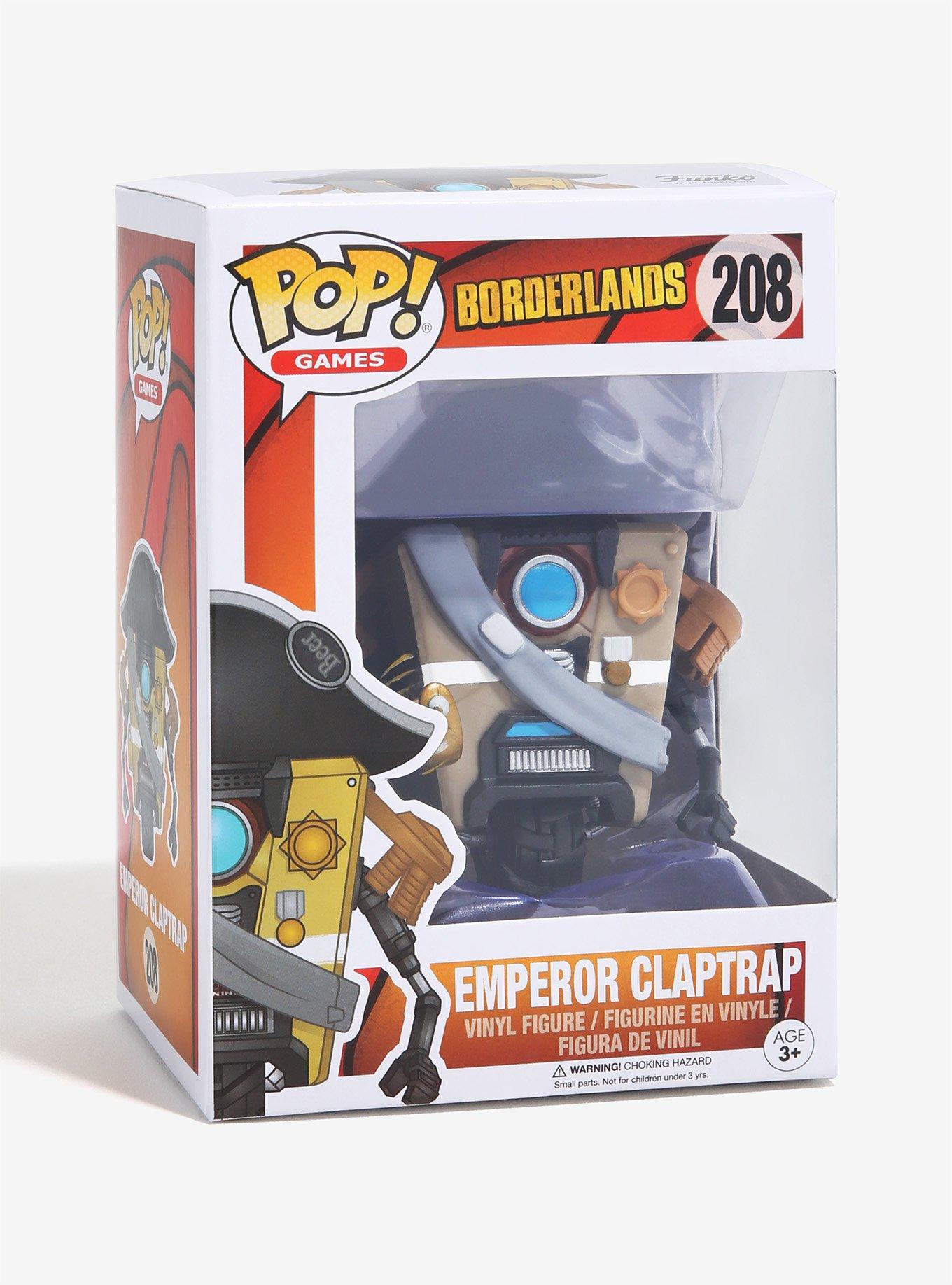 Funko Pop! Borderlands Emperor Claptrap Vinyl Figure, , alternate