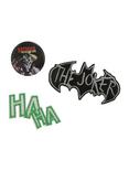 DC Comics Batman The Joker Embroidered Patch Classic Backpack, , alternate