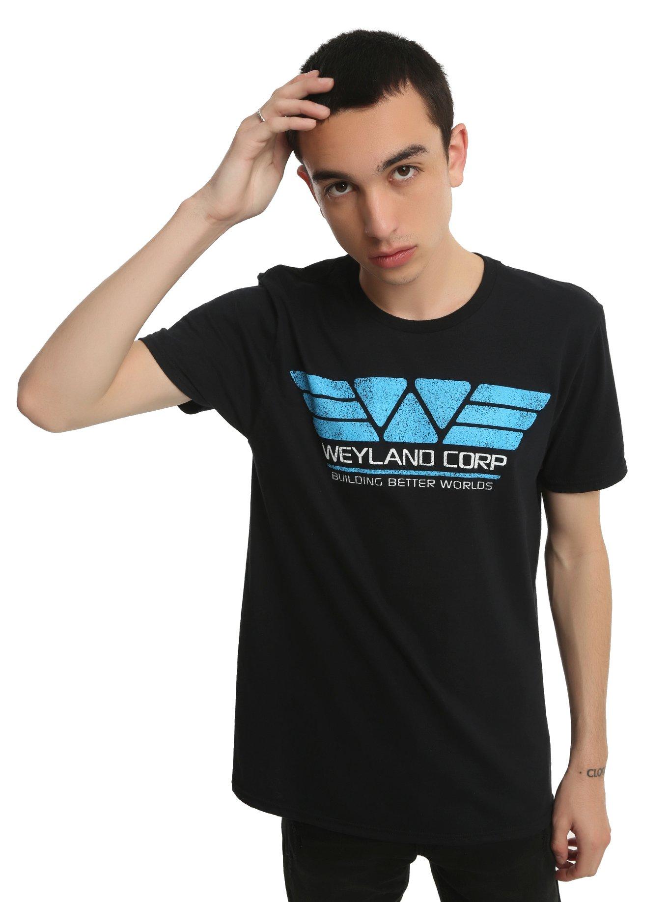Alien: Covenant Weyland Corp Logo T-Shirt, , alternate