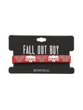 Fall Out Boy Skulls Rubber Bracelet, , alternate