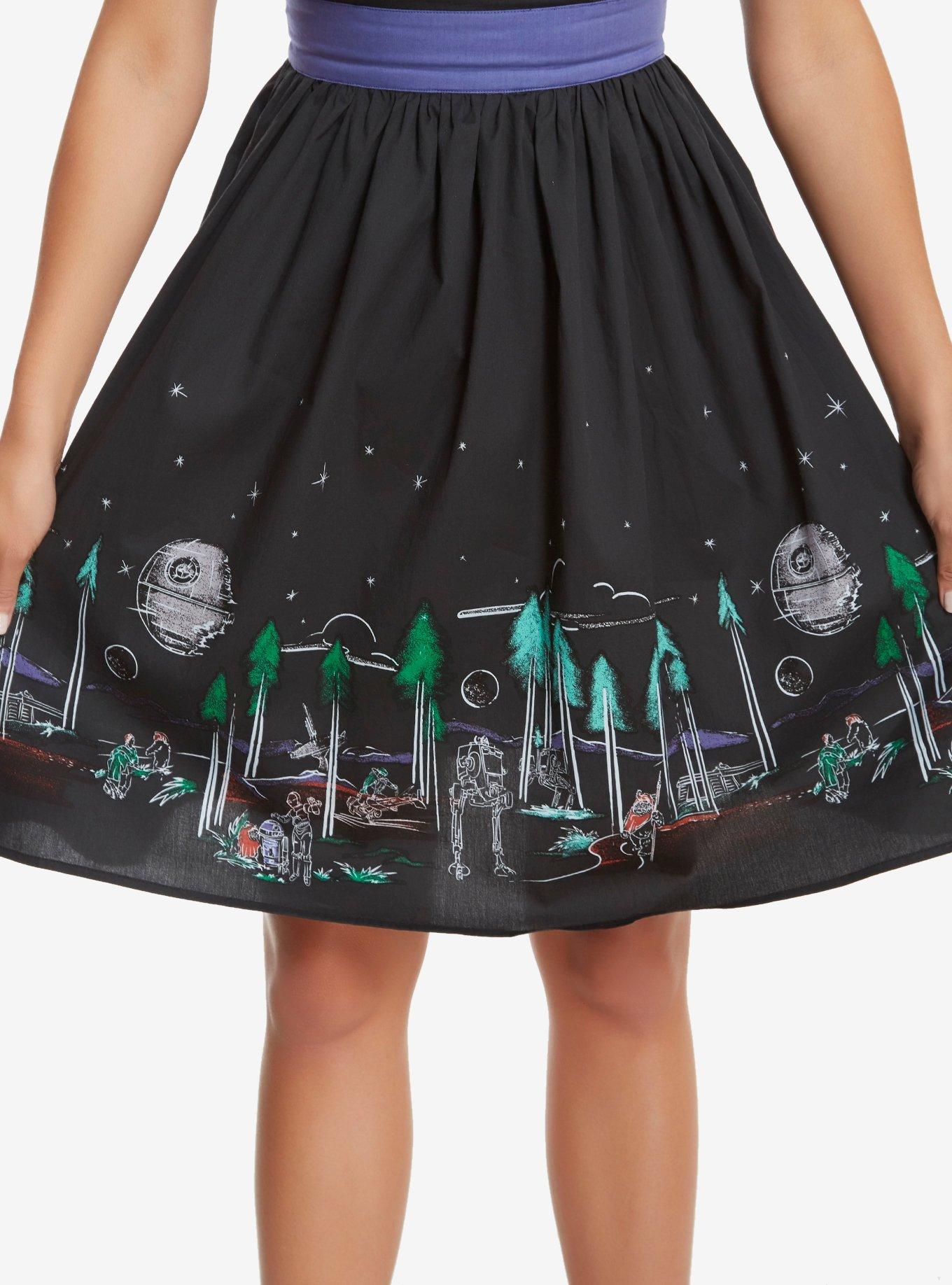 Her Universe Star Wars Endor Landscape Dress - Summer Convention Exclusive, , alternate