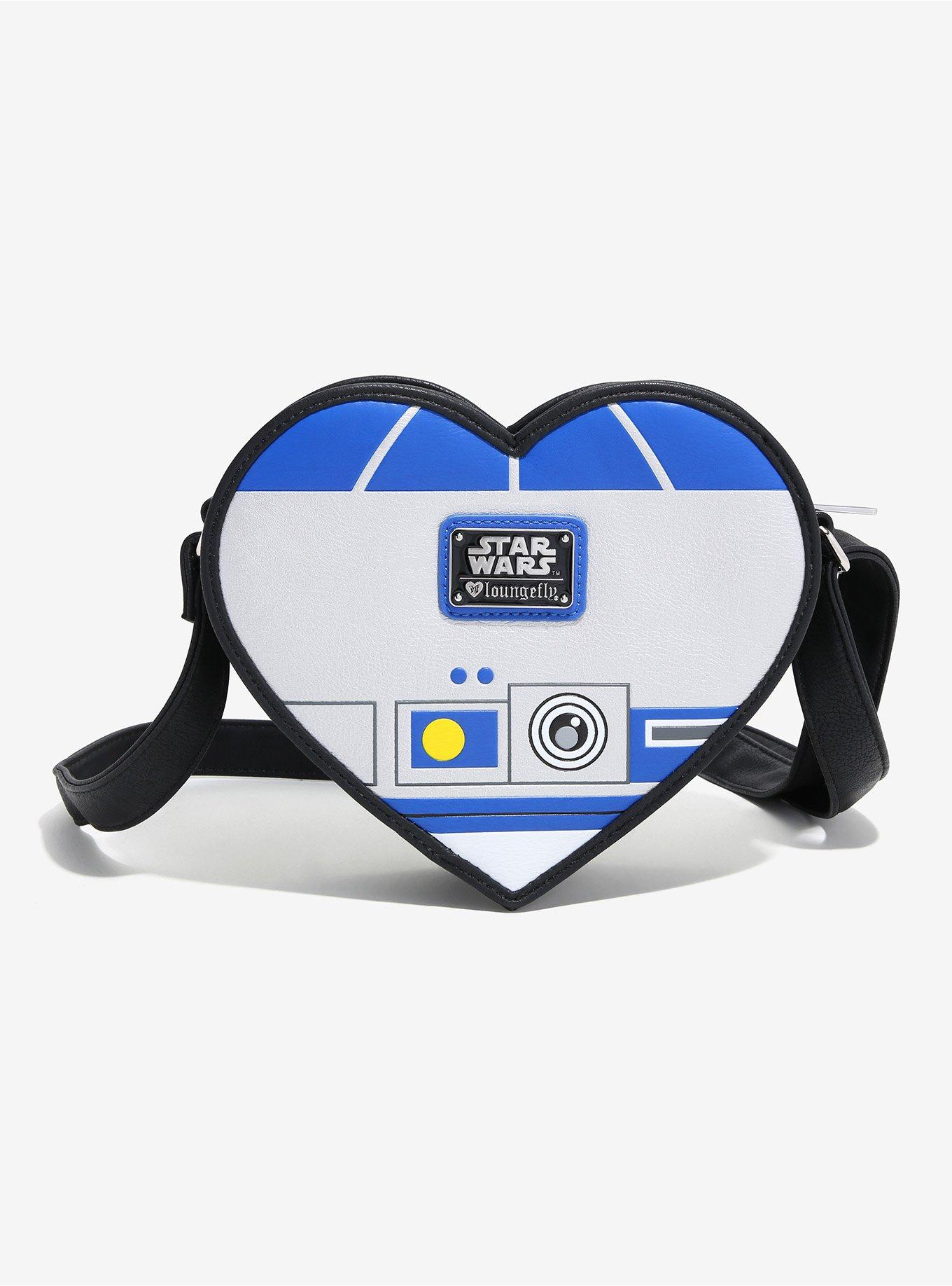 Loungefly Star Wars R2-D2 Heart Crossbody Bag, , alternate