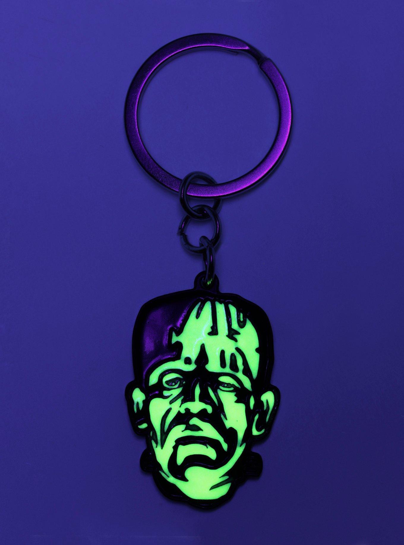 Frankenstein's Monster Glow-In-The-Dark Key Chain, , alternate