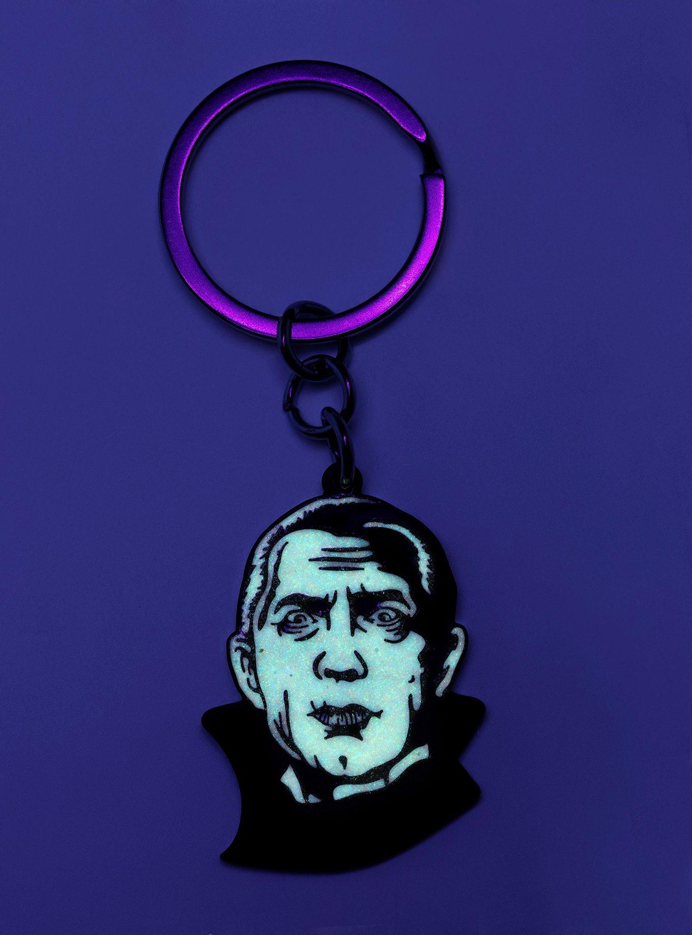 Dracula Glow-In-The-Dark Key Chain, , alternate