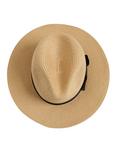 Black Band Straw Panama Hat, , alternate